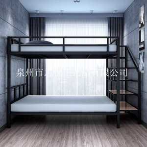 킹사이즈 벙커침대 어른 공간활용 철제 복층형 수납 원룸  이층 높이 층침대