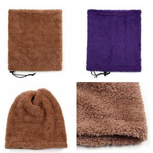 털넥워머두건 비니목도리 멀티 보온 방한용 겨울 부드러운