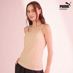 [푸마 언더웨어][푸마] 여성 드라이셀 골지 브라탑 1종 베이지