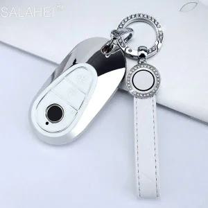 차키케이스 TPU 자동차 키 케이스 커버 셸 보호기 메르세데스 벤츠 C 클래스 S W223 S350 S400 S450 S500 C