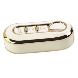 차키케이스 Ducato Punto 500 프로페셔널/럭셔리 원격 키 커버 자동 액세서리 용 3 버튼 자동차 고리 수리