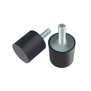 20 1PCS 절연체 흡수기 25 보트 보빈 충격 자동차 M8X2 고무 30 유형 직경 방진 금속 댐퍼 VE 40MM 35 마운트