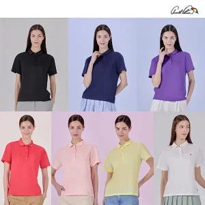 25SS[아놀드파마]매직홀 기능성 카라 반팔셔츠 7종, 여성