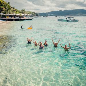 [나트랑] 스피드보트 미니비치섬 투어 (조인 / 단독 픽업드랍포함)
