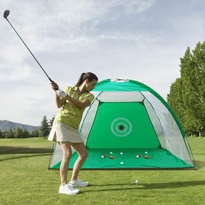 텐트형 골프 연습 네트 2M 실내 야외 휴대용 셀프 스윙연습 그물망