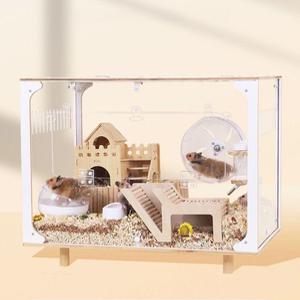 아크릴 햄스터 케이지 다람쥐 사육장 피그미다람쥐 하우스