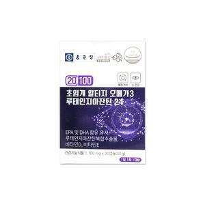 종근당 20100 초임계 알티지 오메가3 루테인지아잔틴24 1100mg 30캡슐/mjc