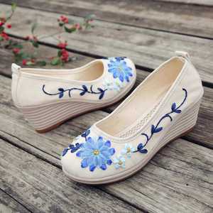 어른꽃신 구두 꽃고무신 한복운동화 신발 혼주 화이트