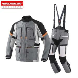 오토바이 자켓 랠리 슈트 오프로드 라이딩 오토바이 방풍 자켓 산악 자전거 사이클링 가을 보호 키트 Anti-