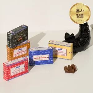 나그참파코리아 사티아 역류향 백플로우 인센스콘 10개입 (향 5중 택1)