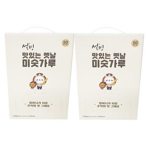 설빙 옛날 맛있는 미숫가루 24g x 50개 x 2 개