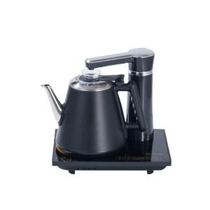 주전자 자동 손잡이 급수 럭스레인 워머 전기 포트 조절 스테인레스 핸드드립 흰색