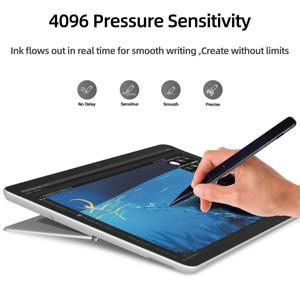 Surface Pro 8 9 4096용 슬림 펜 2 손바닥 거부 잉크 Laptop studio duo 2용 스타일러스 연필 ASUS hp 호환