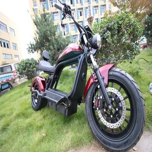 전기 2000W Citycoco 모터 스쿠터 오토바이 60V 20AH 더블 시트 Electic