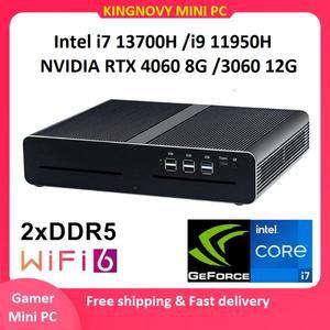 Topton Intel i7 13700H 미니 PC 게임 i9 11900H NVIDIA RTX 4060 8G 3060 12G DDR5 DDR4 NVMe 미니 게이머
