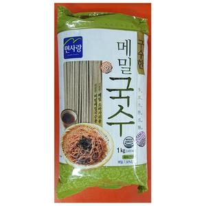구수한 메밀국수(면사랑 1k)/소바면/냉소바/메밀면/비빔메밀국수/모밀국수/요리용/업소용/식당용/가정용