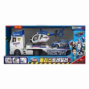 씽크 헬로카봇 폴리스 트레일러 어린이장난감 장난감자동차 유아자동차장난감