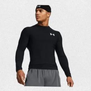 언더아머 UNDER ARMOUR 남성 기능성 컴프레션 티셔츠 HeatGear 레쉬가드 헬스 이너 긴팔 1387696-001 V1J24