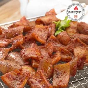 [푸줏간명가] 국내산 매운 돼지 껍데기 500g