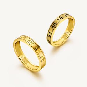 수앤진골드 물고기 밴드 반지 24K 순금 3.75g