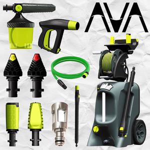 아바 AVA Evolution 유선 고압 세척기 전기 세차기 고압건 분사기 에볼루션 P90