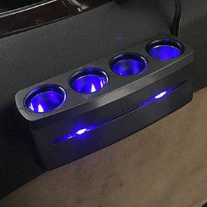 고품질 차량용 시가잭 4구 멀티탭 자동차 시거잭 자동차시거잭 차량시거잭 라이트시거잭 (WFHXOND)