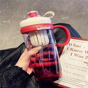 대용량 물병 빅사이즈 컵 컨테이너 큰   여성용 여자용 차함수 차통 물컵