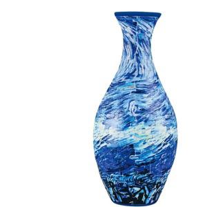 Nuytghr 플라워 꽃무늬병 곡선 퍼즐 직소 화분 꽃무늬 집들이 선물용 장식용