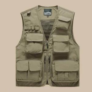 여름 남성 메쉬 조끼 등산 망사 아웃도어 작업용 베스트
