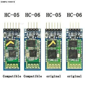 HC 05 무선 RF 06 모듈 어댑터 HC 06 HC 블루투스 TO UART 슬레이브 컨버터 05 RS232 TTL 트랜시버