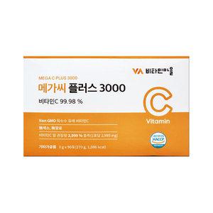 비타민마을 메가씨 플러스 3000 3g 90포/mj