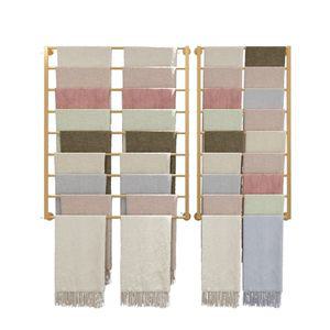 직물 스탠드 원단 샘플 랙 검정 디스플레이 천걸이 60x40x145 10층 커튼