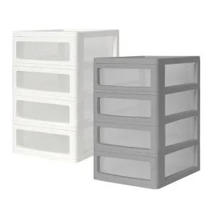 모던플러스 서랍장 4단 문서 A4 서류정리 소품/4단서랍장/미니/수납/선반/옷/정리함/속옷/서랍/데스크/보관