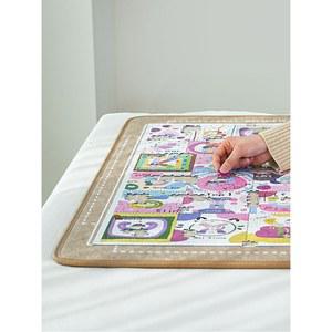 퍼즐패드 직쏘퍼즐 받침대 펠트판 조각 보관 모직판 회색 패널 연회색 프레임 브래킷 세트