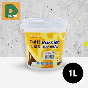 1L 무광 투명 수성 코팅제 목재 우드 바니쉬 코트 벽 셀프 냄새 퍼티 건물 인테리어 색소 위에 무늬