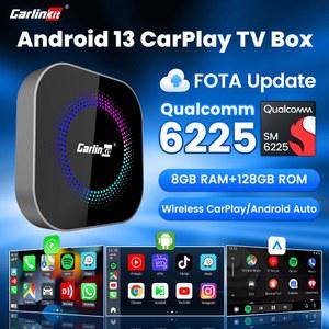 CARLINKIT 안드 13 오토 플러그 TV IPTV AI 플레이 OEM 무선 박스 SM6225 차량용 CARPLAY 8코어 넷플릭스