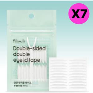 필리밀리 양면 투명 쌍꺼풀 테이프 어플리케이터 7팩