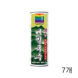 칠갑농산 칠갑 메밀국수 1kg X 7개 마른메밀 소바면 (WFGY9N0)