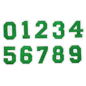 그린 넘버 열접착 의류 리폼 패치 와펜