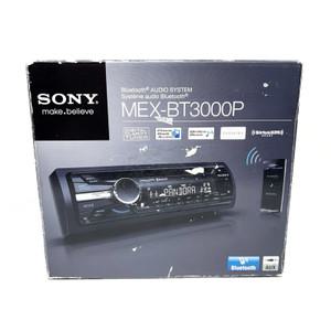 소니 MEXBT3000P 블루투스 오디오 시스템 차량용 CD 플레이어 블랙 시리우스엑스 오픈 박스