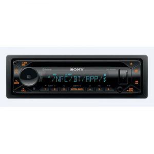소니 MEXN5300BT 차량용 스테레오 싱글 디니 라디오 블루투스 CD 플레이어 USB/AUX
