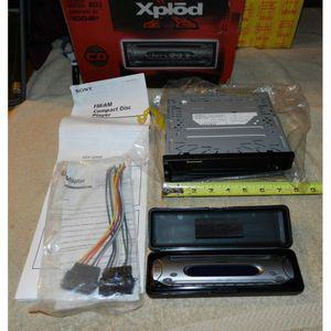 소니 익스플로드 CDXS2000 FM/AM CD 플레이어 튜너 차량용 오디오 미개봉 미제공 해제 키