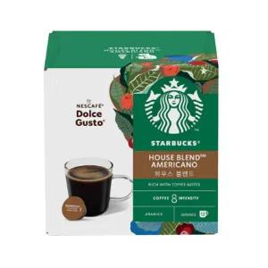 스타벅스 캡슐커피 by 돌체구스토 하우스블렌드 12개입 1+1 총2개 임박제품(25.5.31)