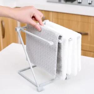 미니행주건조대 주방 싱크대 수세미 행주 걸이 미니 접이식 건조대