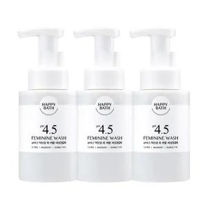 해피바스 pH4.5약산성 쑥 버블 여성청결제 300ml, 3개