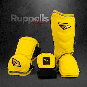 러펠스 NEW 익스텐션 암가드 풋가드 손등가드 3종세트 옐로우