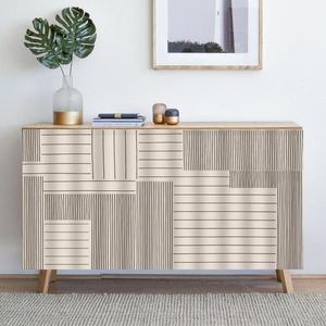 키밍 찍찍이모던 가림막 커튼 바란스 가리개 130x80cm