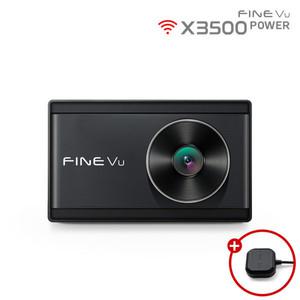파인뷰 (64GB로 용량업) X3500 POWER 블루투스 와이파이 차량용블랙박스 2채널 QHD GPS 초고속