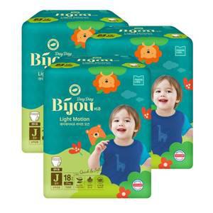 모나리자 아기 팬츠 기저귀 점보형(17kg 이상) 18매+18매18매 총 54매 데이데이비쥬 라이트모션 남녀 공용