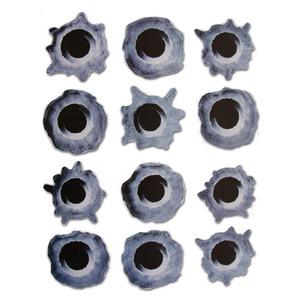 티몰 3D입체 차량용 스포츠 패션 스티커 로고 베이비 C. C12. 로고모음02 반사 A01 야수 투명